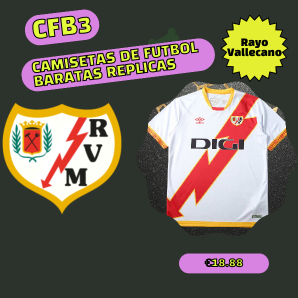 camiseta replica Rayo Vallecano